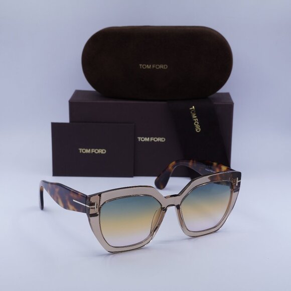 Final Price! Tom Ford Phoebe FT0939 45B Brown/Smoke Sunglasses